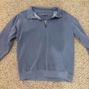 Comfort Colors Blue women’s quarter zip